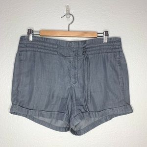 Helmut Lang Size 28 womens grey shorts cuff
